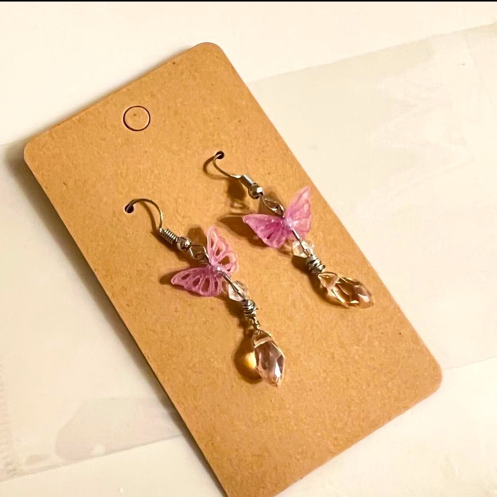 butterfly earrings